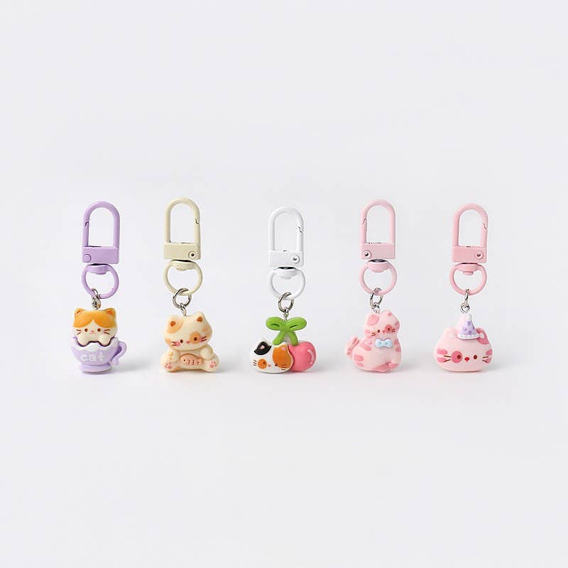 Cute Cat Keychain | Bag Charm