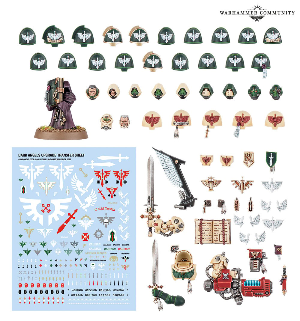 DARK ANGELS: UPGRADES AND TRANSFERS – official Games Workshop product image