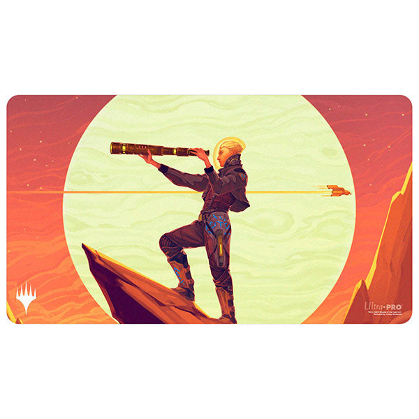 Playmat: MTG- Edge of Eternities- Sami, Wildcat Captain