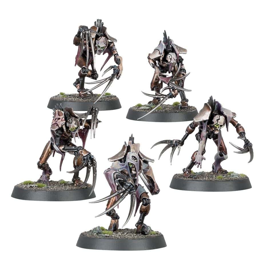 NECRONS: FLAYED ONES painted Games Workshop models