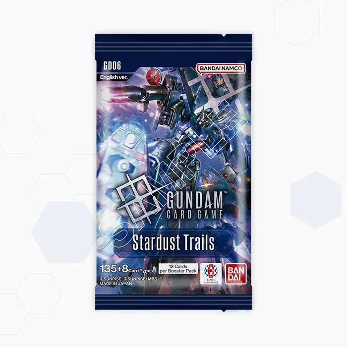 Gundam Card Game Stardust Trails GD06 English booster pack