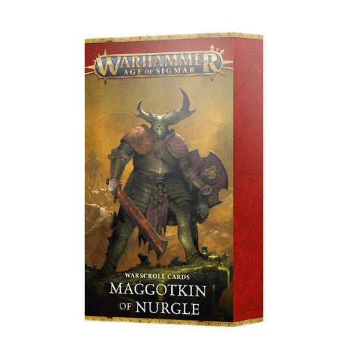 Maggotkin of Nurgle English warscroll cards pack