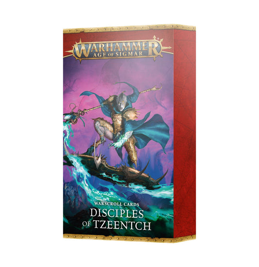 WARSCROLL CARDS: DISCIPLES  TZEENTCH ENG - Games Workshop product image