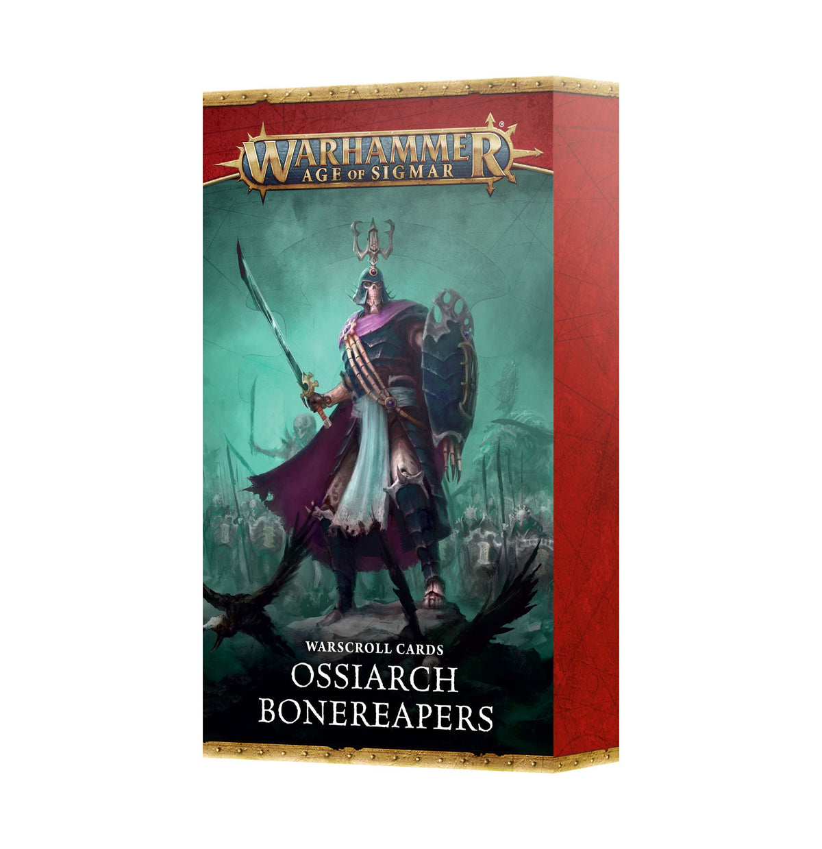 Age of Sigmar: Warscroll Cards: Ossiarch Bonereapers - Games Workshop product packaging
