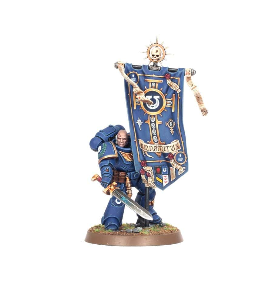 SPACE MARINES: PRIMARIS ANCIENT - assembled and painted example