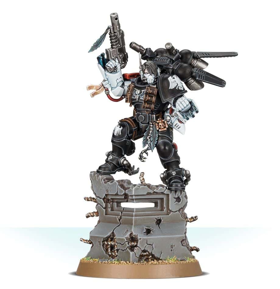 Games Workshop RAVEN GUARD KAYVAAN SHRIKE, painted example