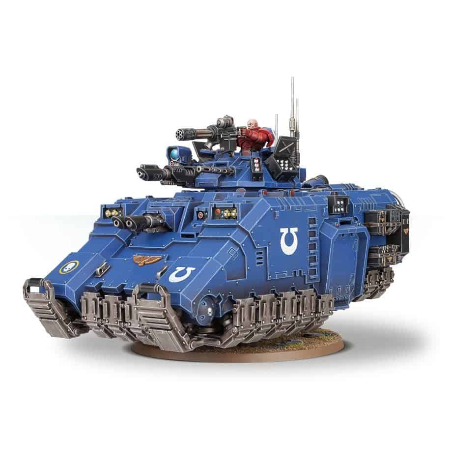 Space Marines Primaris Repulsor - assembled and painted example