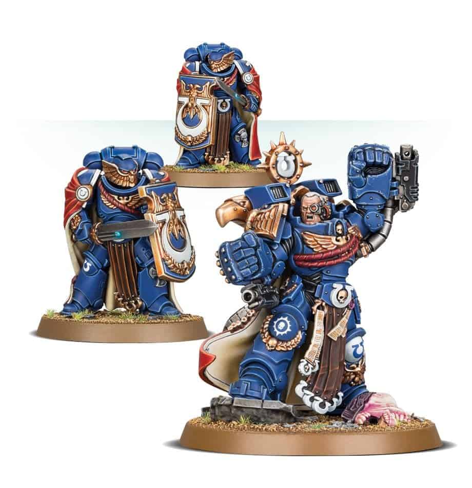 Games Workshop Marneus Calgar With Victrix Honour Guard, painted example