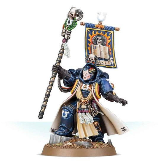 Games Workshop Ultramarines Chief Librarian Tigurius, painted example