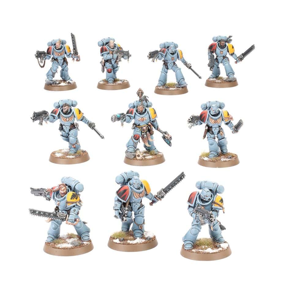 Space Wolves Grey Hunters (2025) – assembled and painted examples