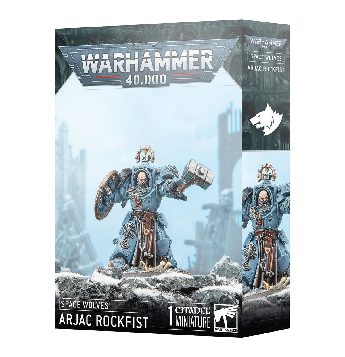 Space Wolves: Arjac Rockfist - official product image
