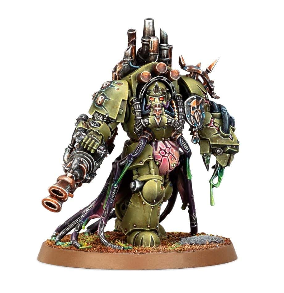 DEATH GUARD LORD OF VIRULENCE – Games Workshop painted example