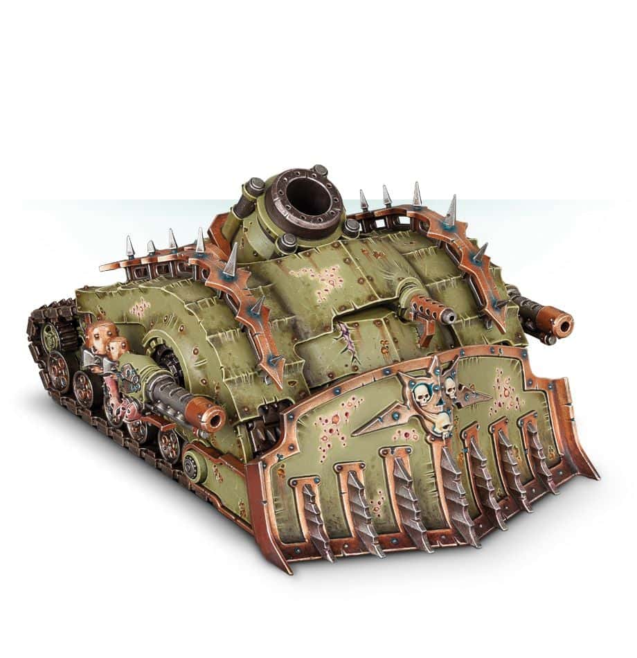 DEATH GUARD: PLAGUEBURST CRAWLER – Games Workshop painted example