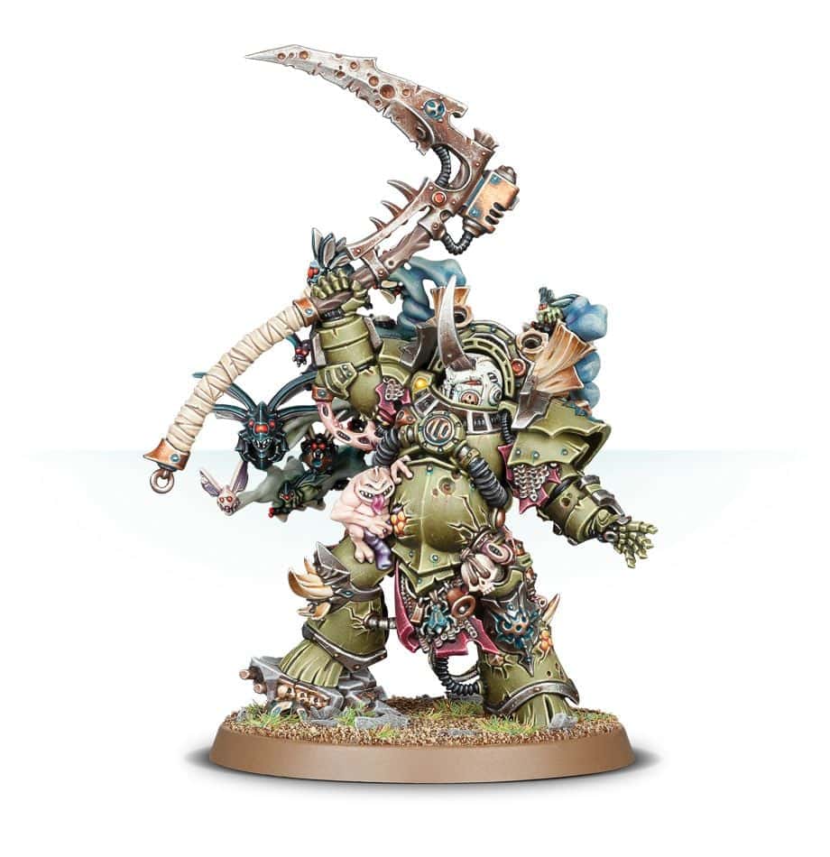 D/GUARD: TYPHUS HERALD OF THE PLAGUE GOD – Games Workshop painted example