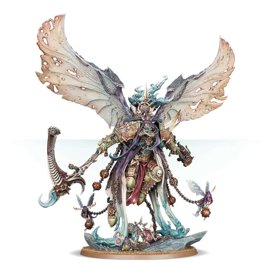 MORTARION: DAEMON PRIMARCH OF NURGLE – Games Workshop painted example