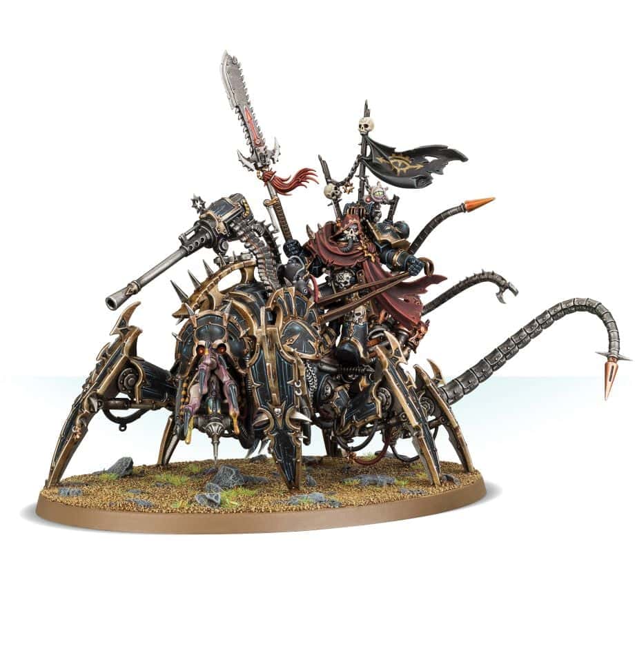 CSM: LORD DISCORDANT ON HELSTALKER – Games Workshop painted example