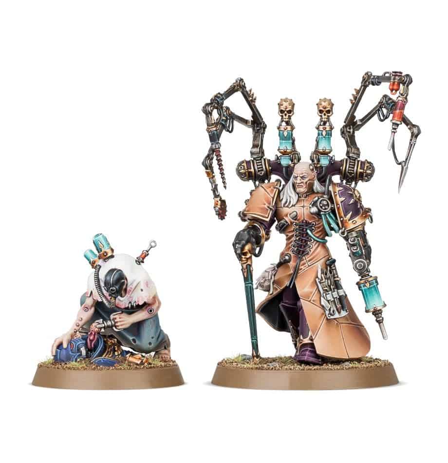 CHAOS SPACE MARINES: FABIUS BILE – Games Workshop painted example