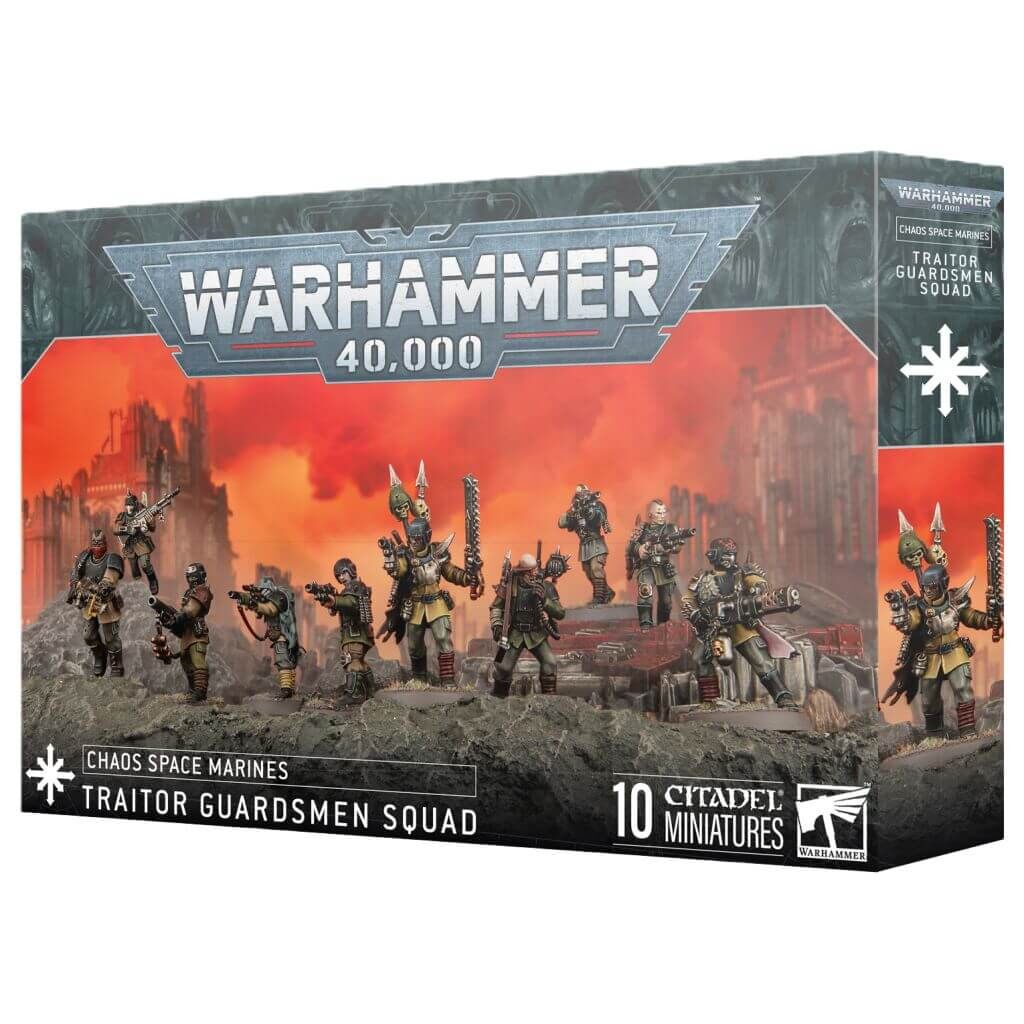 Chaos S/Marines: Traitor Guardsmen Squad - Games Workshop product image