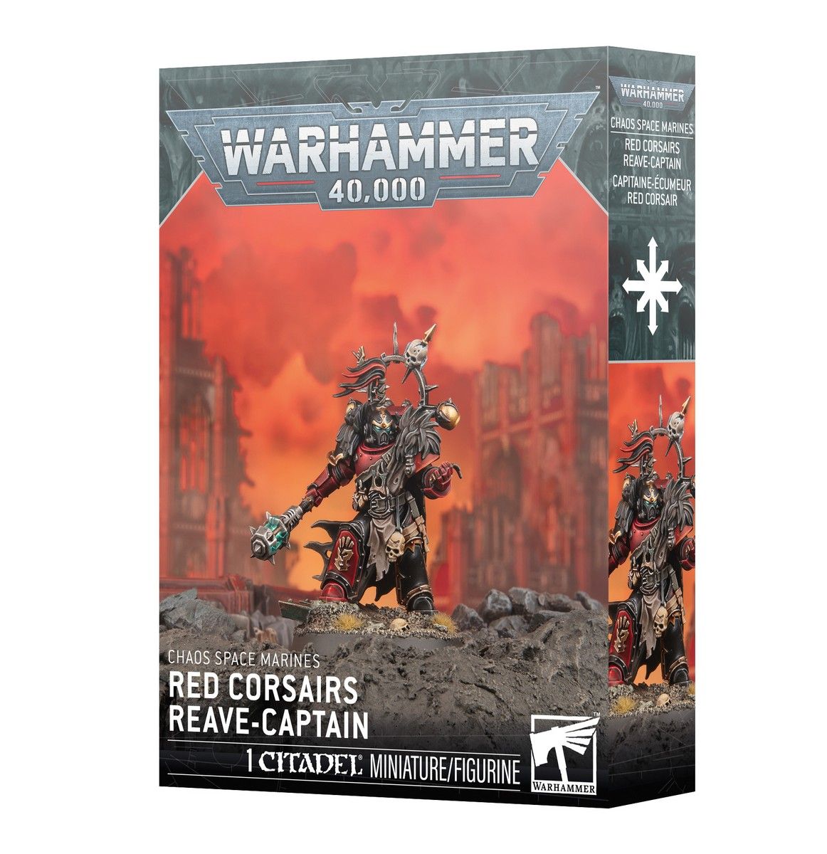 Chaos S/M: Red Corsairs Reave-Captain - Games Workshop product image