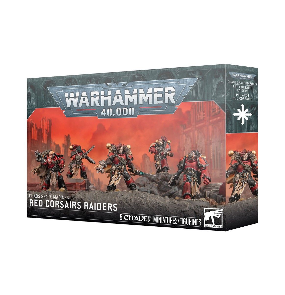 Chaos Space Marines:Red Corsairs Raiders - Games Workshop product image