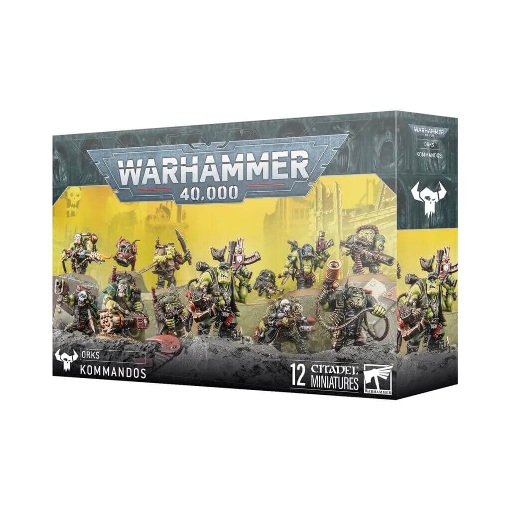 Orks: Kommandos - Games Workshop official product packaging