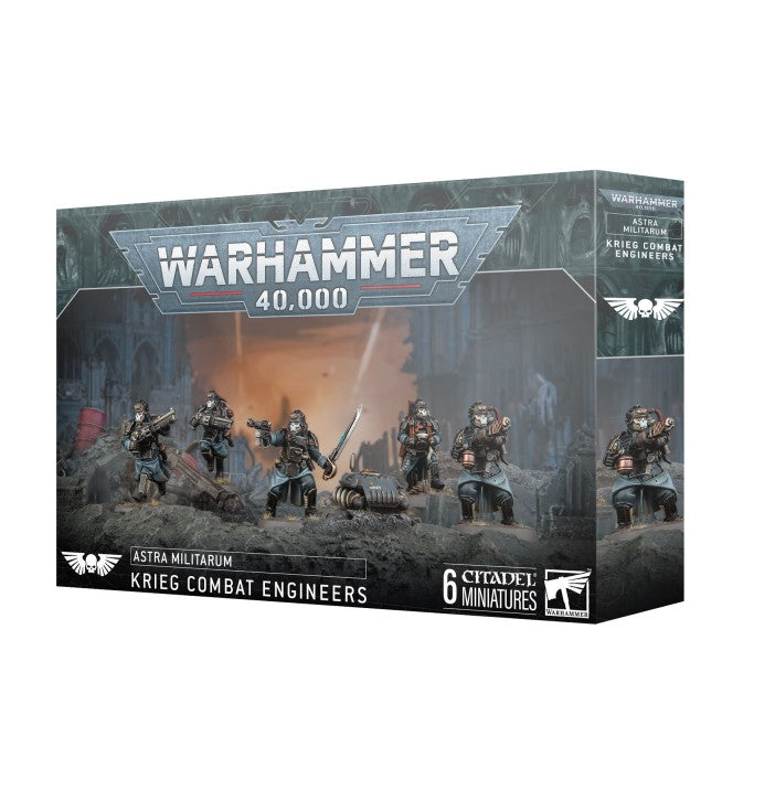Astra Militarum: Krieg Combat Engineers - Games Workshop official product packaging