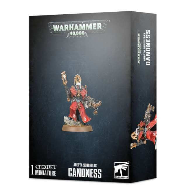 Adepta Sororitas Canoness – Games Workshop product box