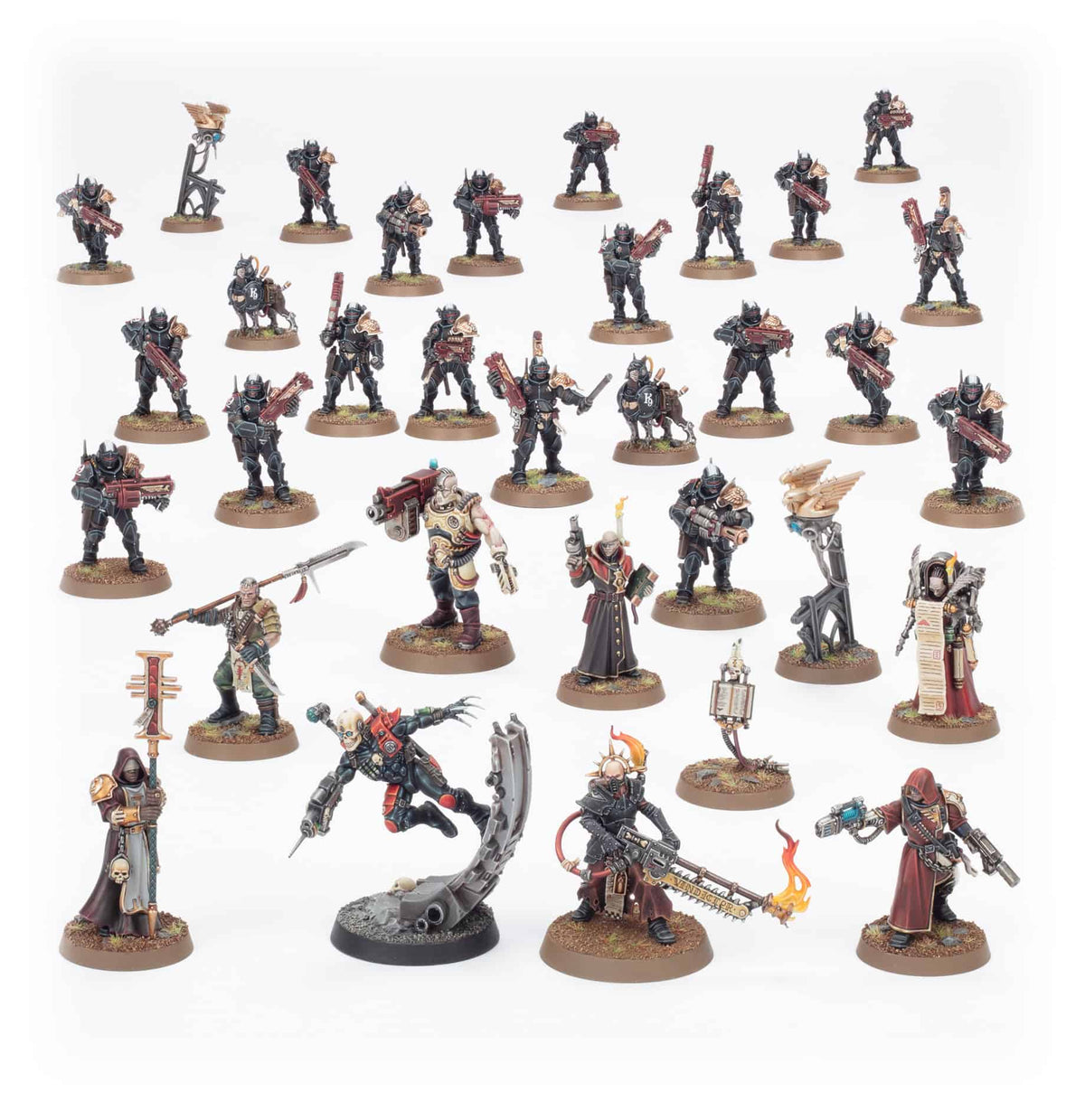 COMBAT PATROL: IMPERIAL AGENTS - assembled and painted example
