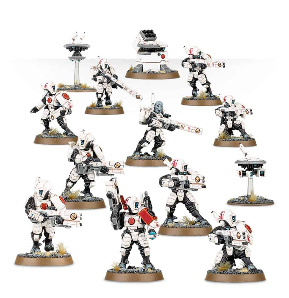 Games Workshop T'AU EMPIRE: FIRE WARRIORS miniatures