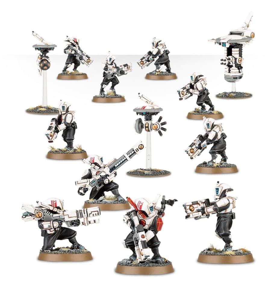Games Workshop T'AU EMPIRE: PATHFINDER TEAM miniatures