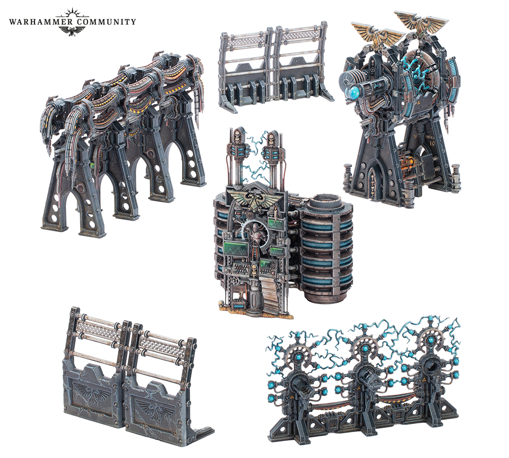 Battlefields: Armageddon game boards and terrain area footprints