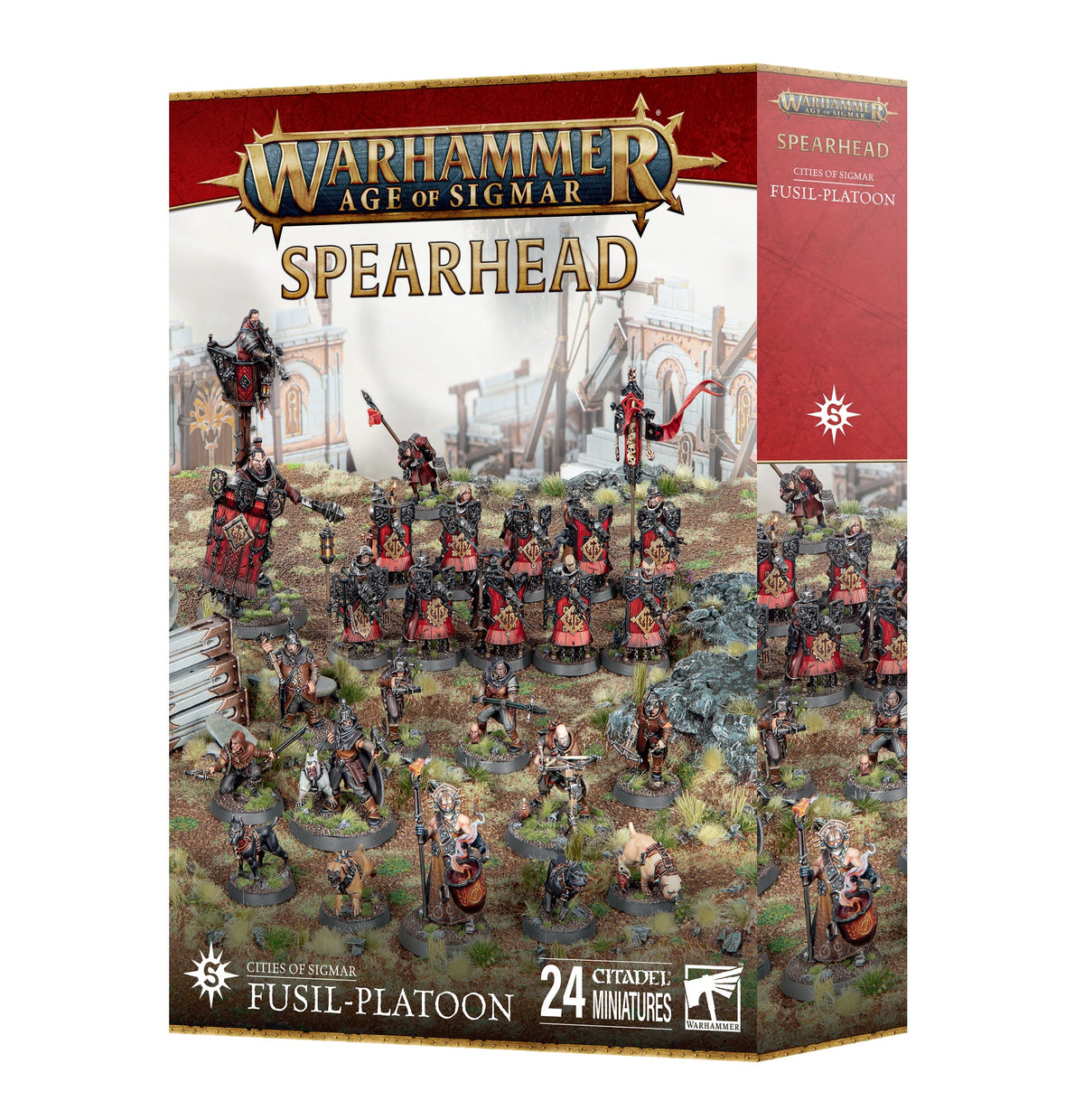 Spearhead:Cities Of Sigmar Fusil-Platoon - Games Workshop product packaging
