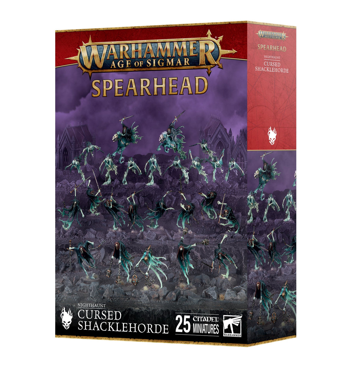Spearhead: Nighthaunt - Cursed Shacklehorde - Games Workshop product packaging