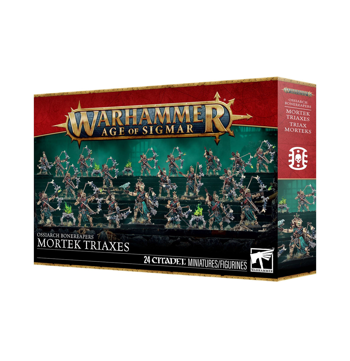 Ossiarch Bonereapers: Mortek Triaxes - Games Workshop product packaging