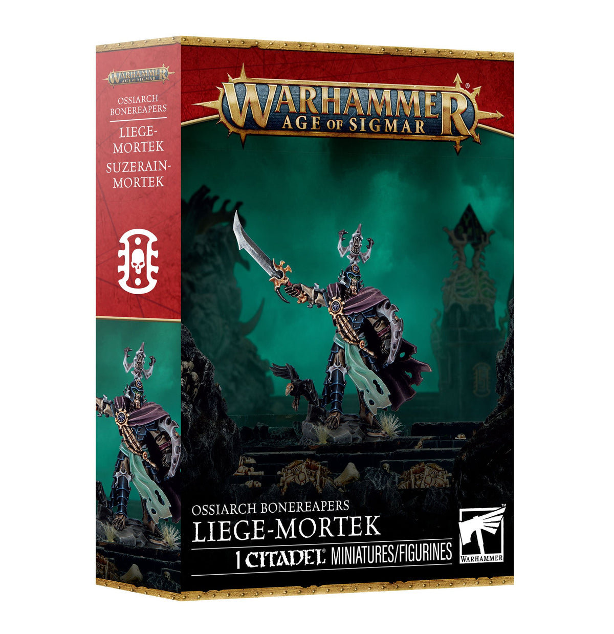 Ossiarch Bonereapers: Liege Mortek - Games Workshop product packaging