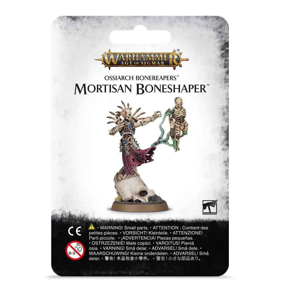 Ossiarch Bonereapers:MORTISAN BONESHAPER - Games Workshop product packaging
