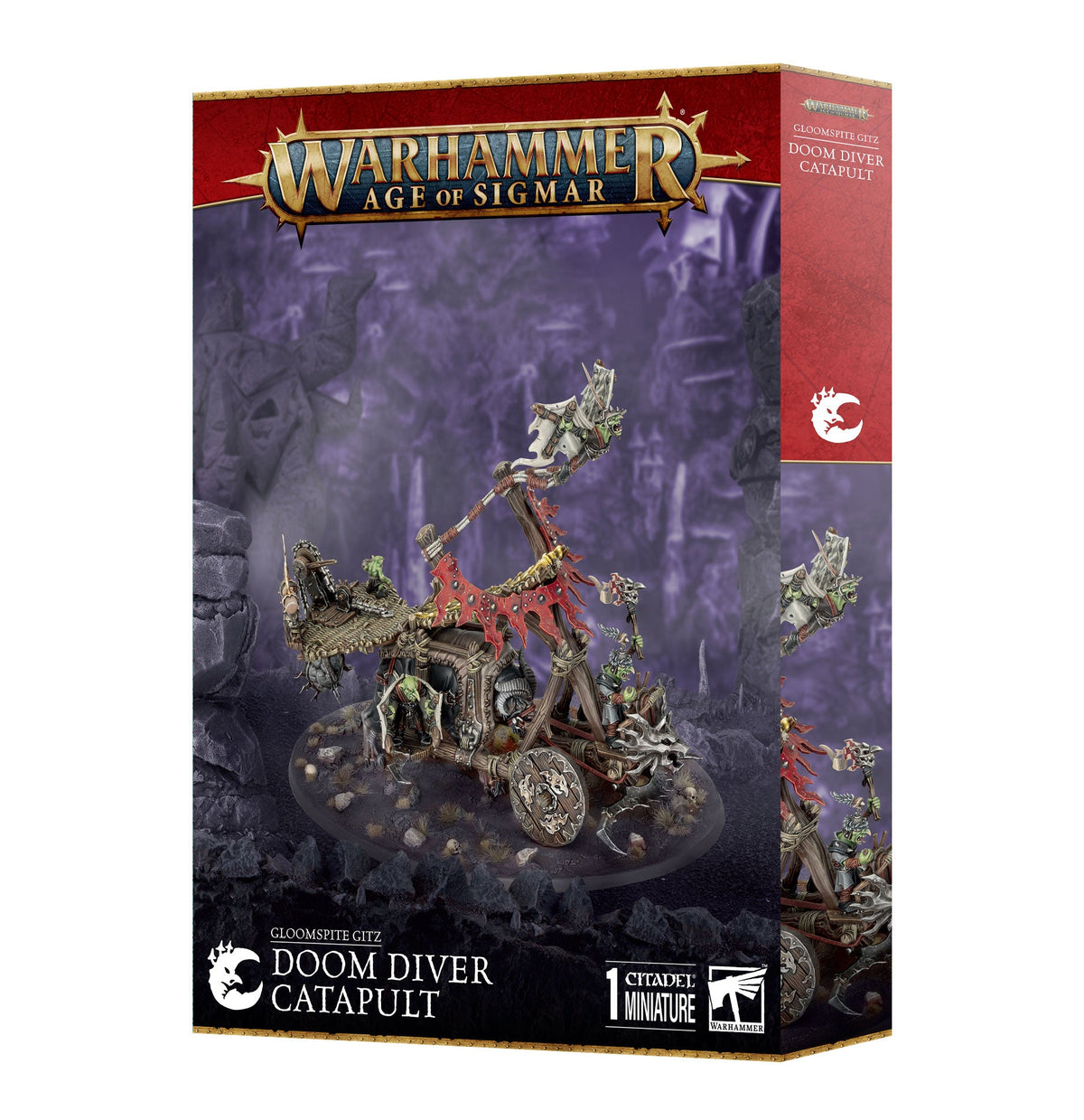 Gloomspite Gitz: Doom Diver Catapult - Games Workshop product packaging