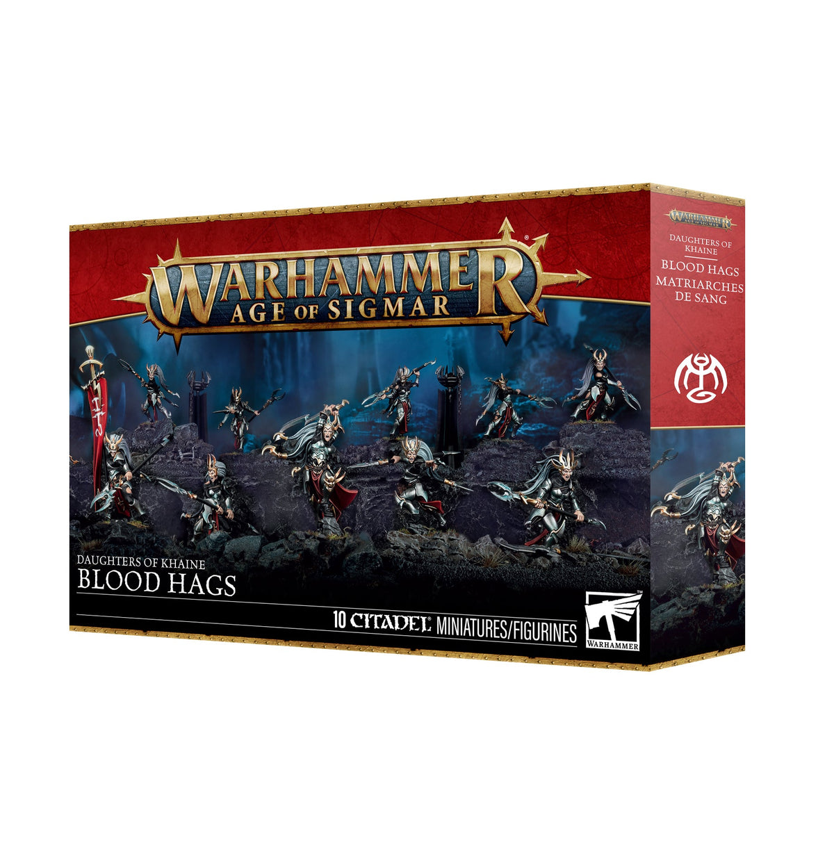 Daughters of Khaine: Blood Hags – Games Workshop product packaging