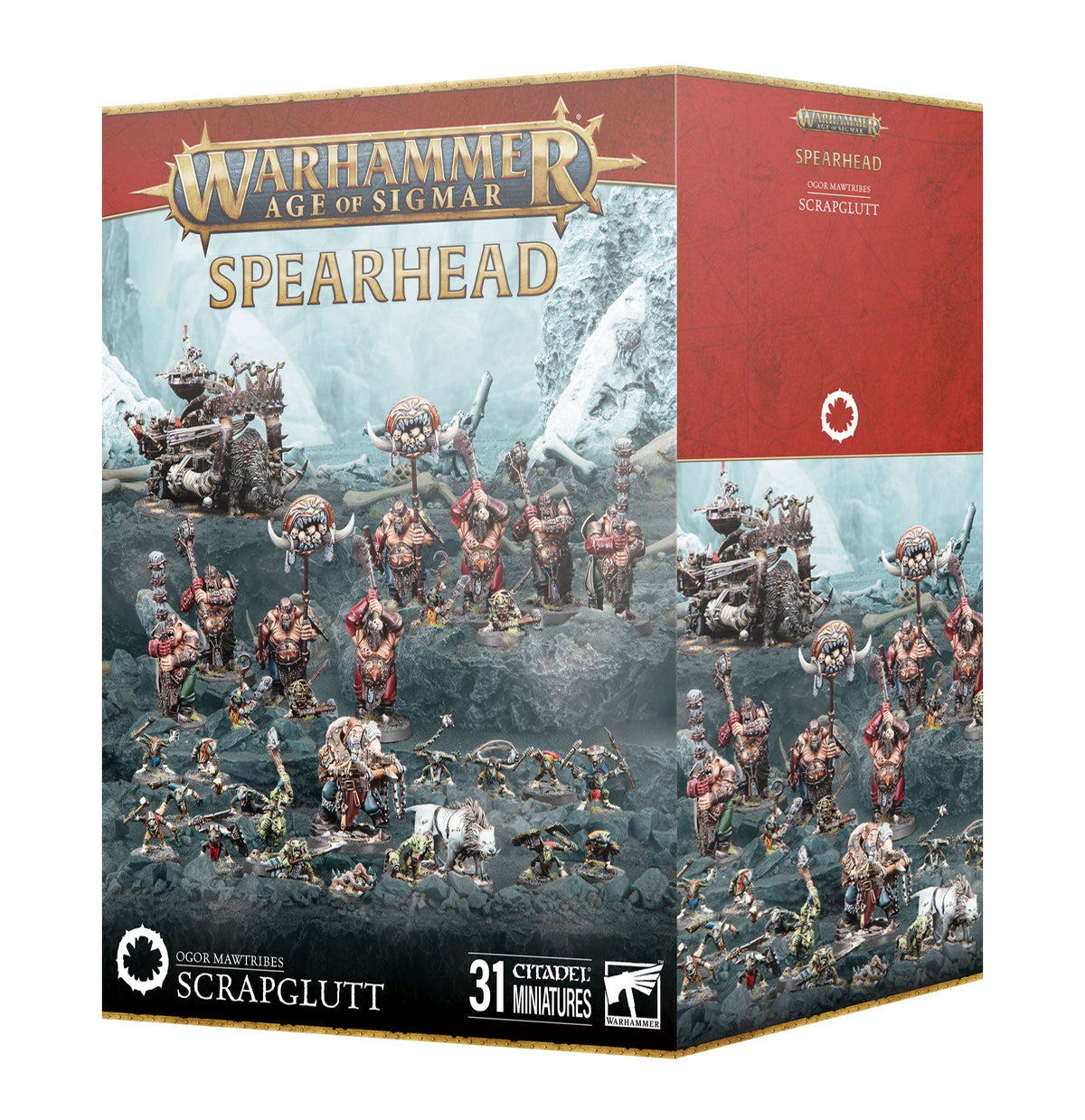 Spearhead: Ogor Mawtribes - Scrapglutt – Games Workshop product packaging