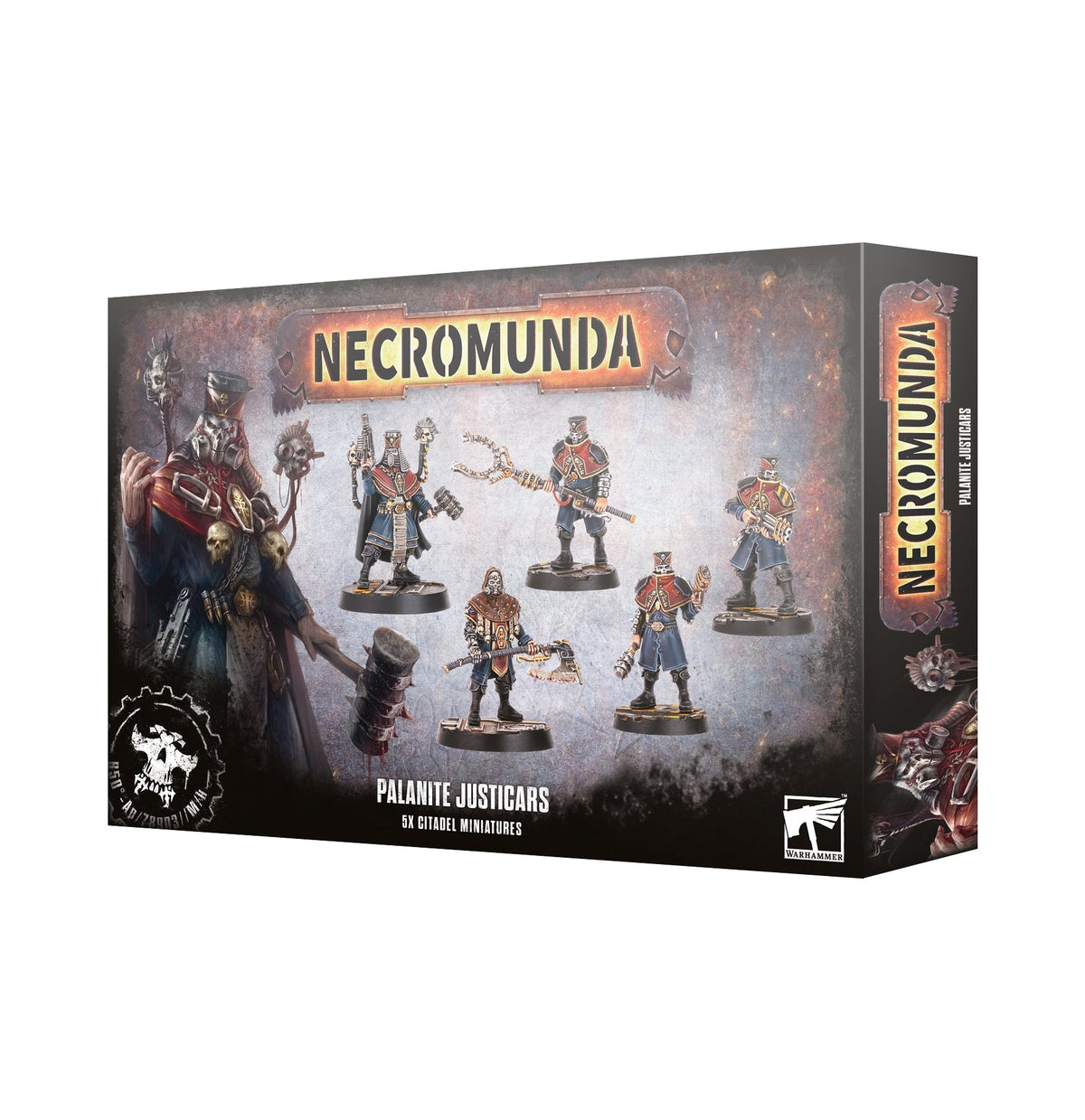 Necromunda: Palanite Justicars – Games Workshop product packaging