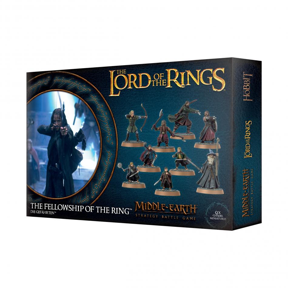 The Fellowship of the Ring nine-miniature boxed set
