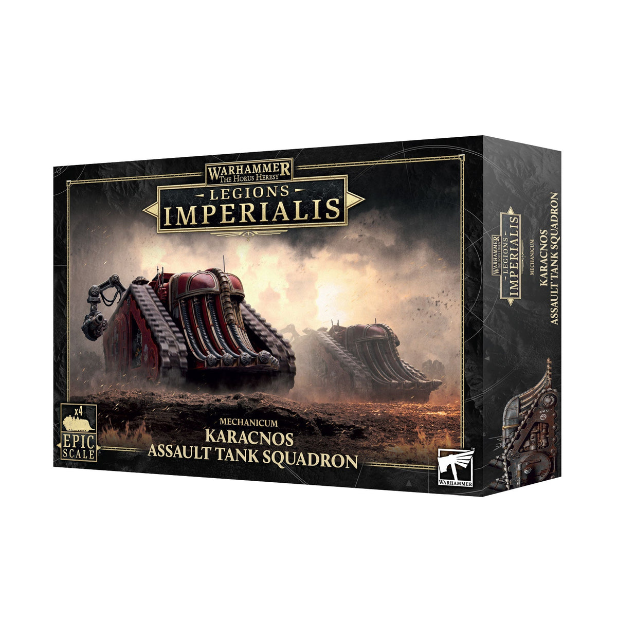 L/I: MECHANICUM KARACNOS ASSAULT TANK SQ – manufacturer stock image
