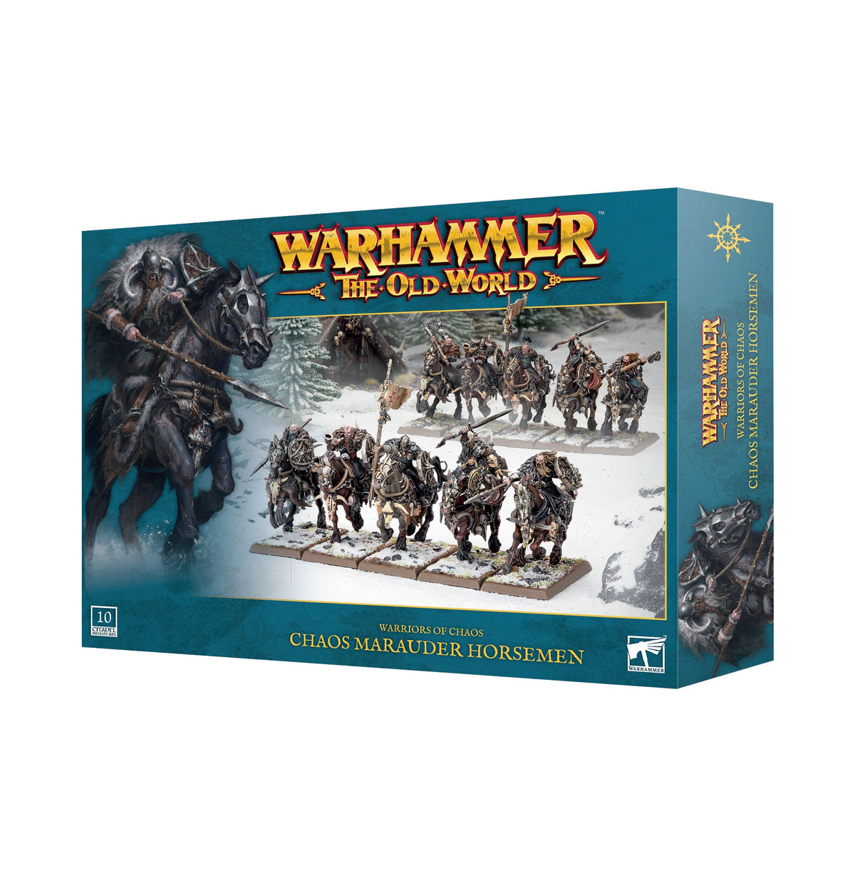 WARRIORS O/CHAOS:CHAOS MARAUDER HORSEMEN
