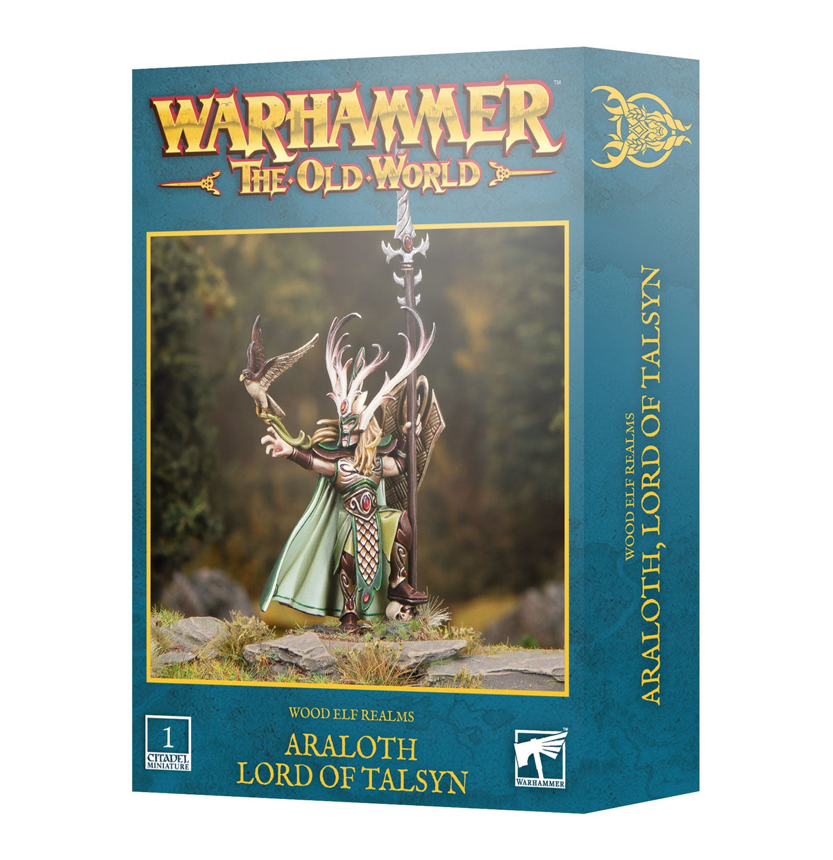 Wood Elf Realms Araloth Lord Of Talsyn - Games Workshop product packaging