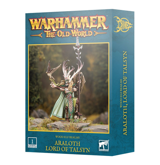 Wood Elf Realms Araloth Lord Of Talsyn - Games Workshop product packaging
