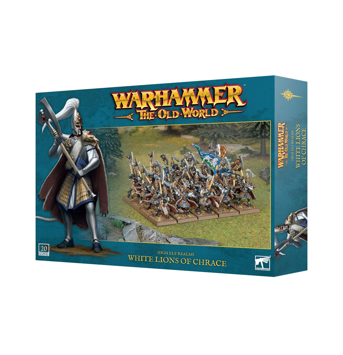High Elf Realms: White Lions Of Chrace – Games Workshop product packaging