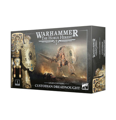 LEGIO CUSTODES: CUSTODIAN DREADNOUGHT – manufacturer stock image
