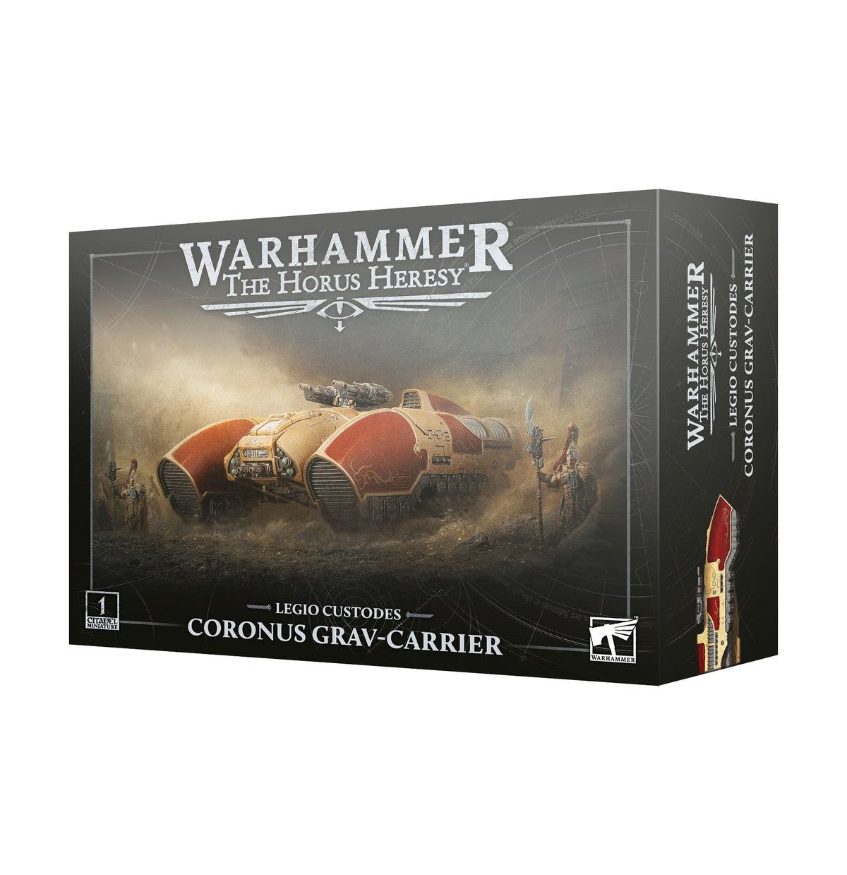LEGIO CUSTODES: CORONUS GRAV-CARRIER – manufacturer stock image