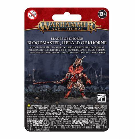 B/K: BLOODMASTER HERALD OF KHORNE - Games Workshop product image