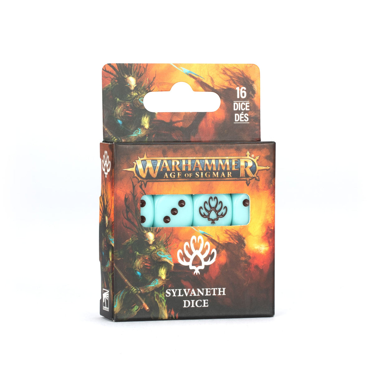 Age Of Sigmar: Sylvaneth Dice - Games Workshop product packaging